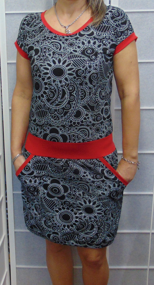 Šaty omalovánka XS - XXXL
