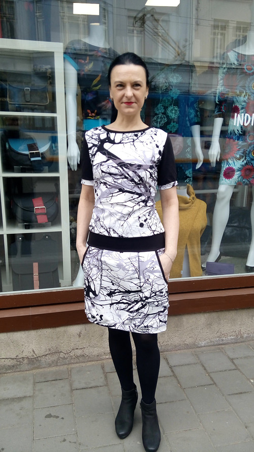 Šaty stromy, velikost L (SLEVA 50%)