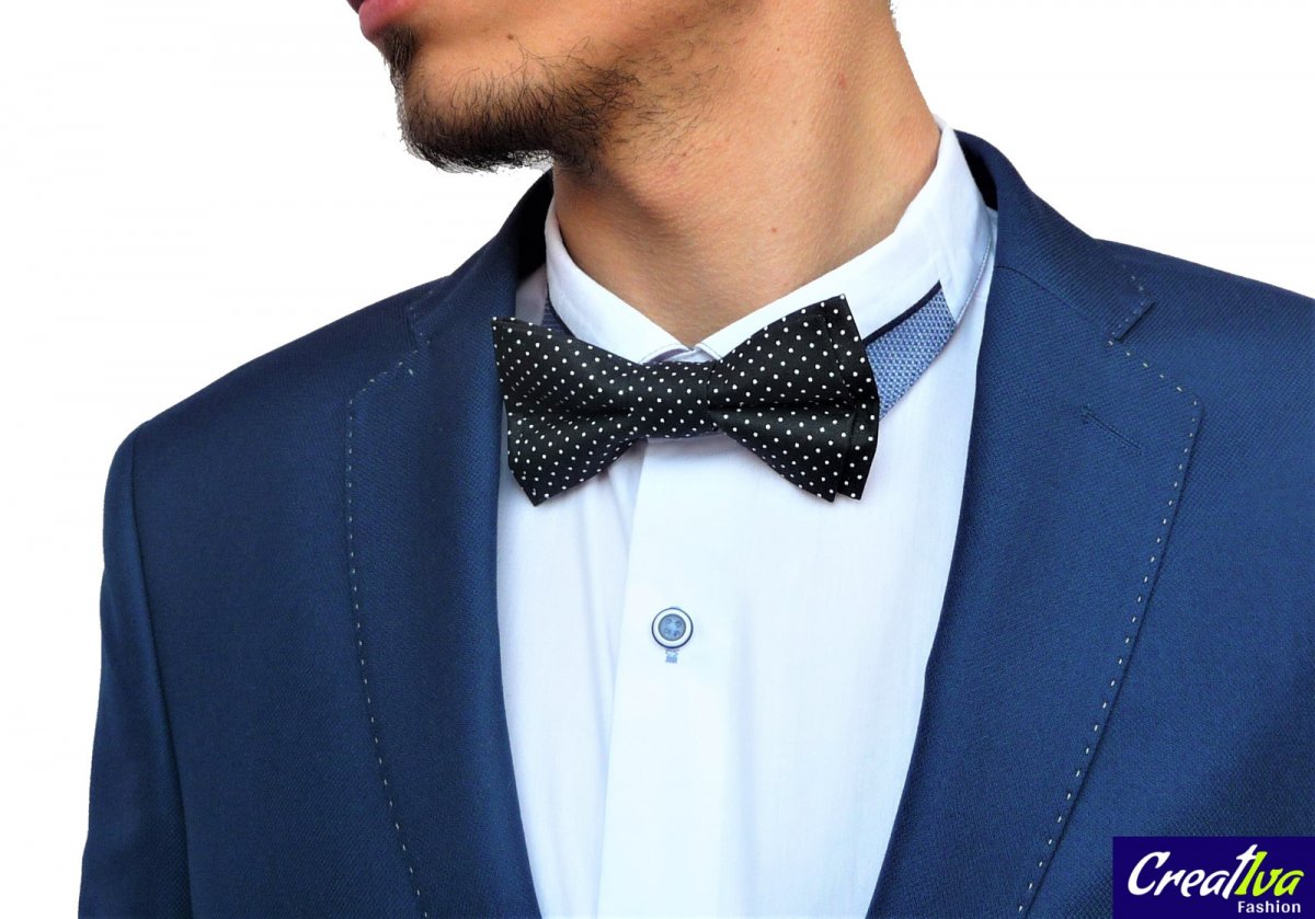 Pánský motýlek Classic Style - černý