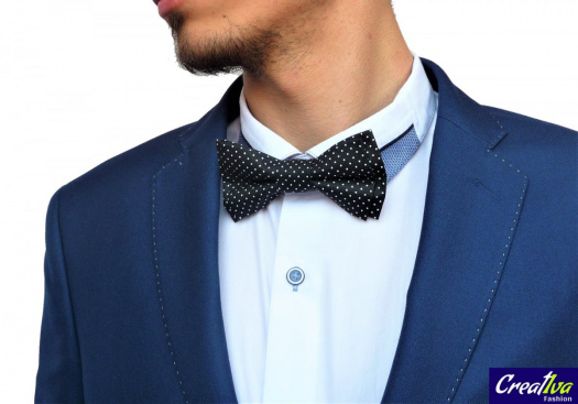 Pánský motýlek Classic Style - černý