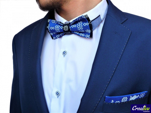 Set Motýlek a Kapesník do Saka