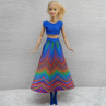 Sukně a top pro Barbie