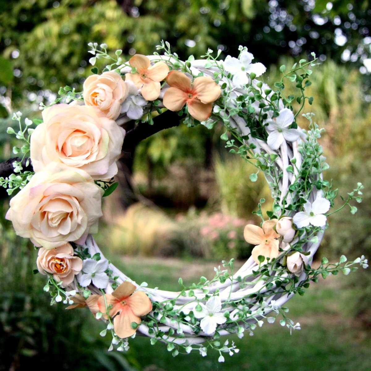 Sluneční lázeň_věnec na dveře_30 cm