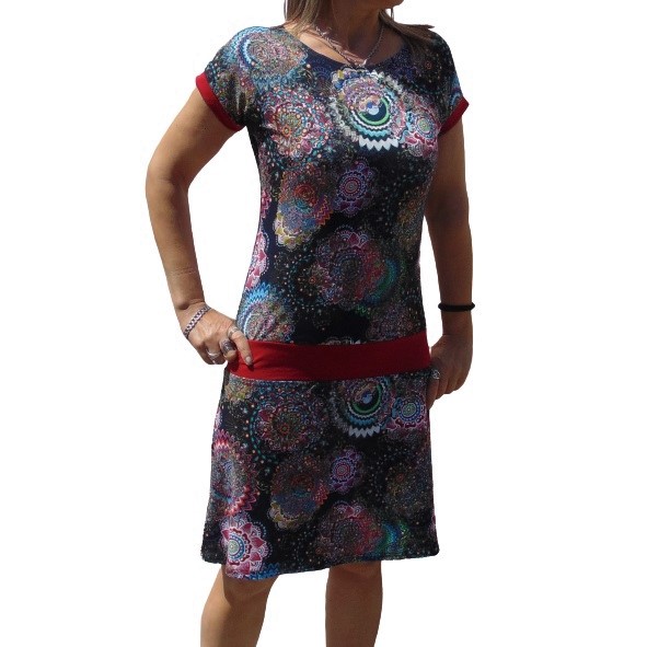 Šaty mandaly, velikost L 