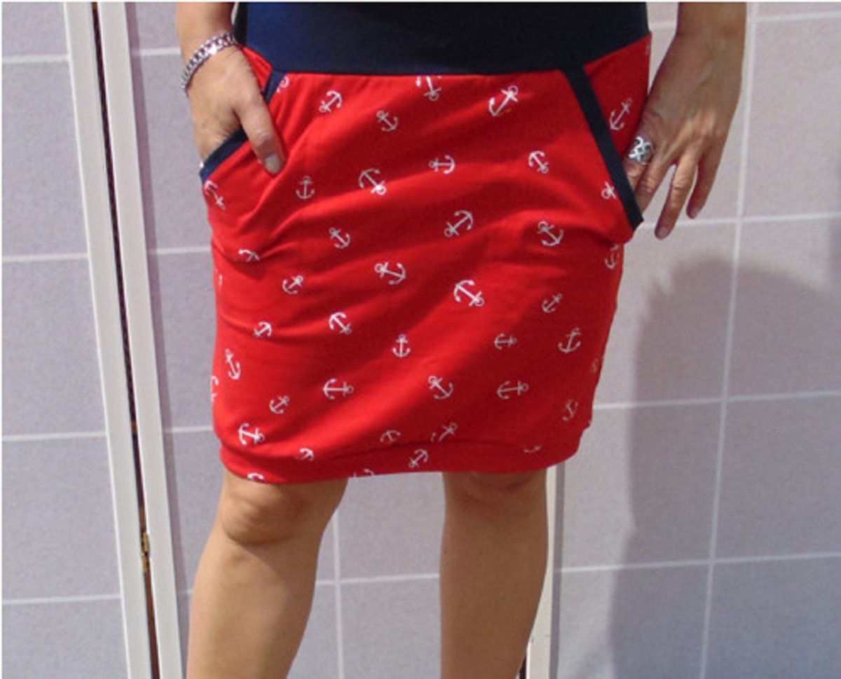 Sukně kotvičky, velikost  M - SLEVA 