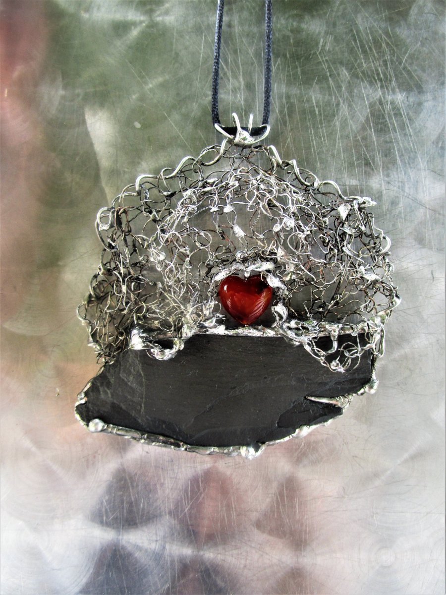 Náhrdelník "Deváté srdce"