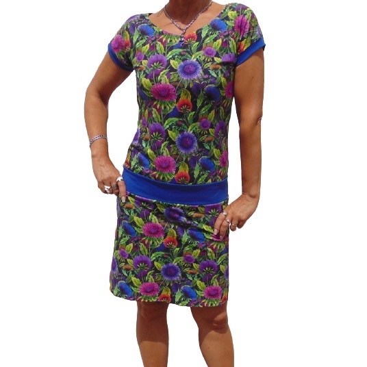 Šaty chryzantémy S - XXXL