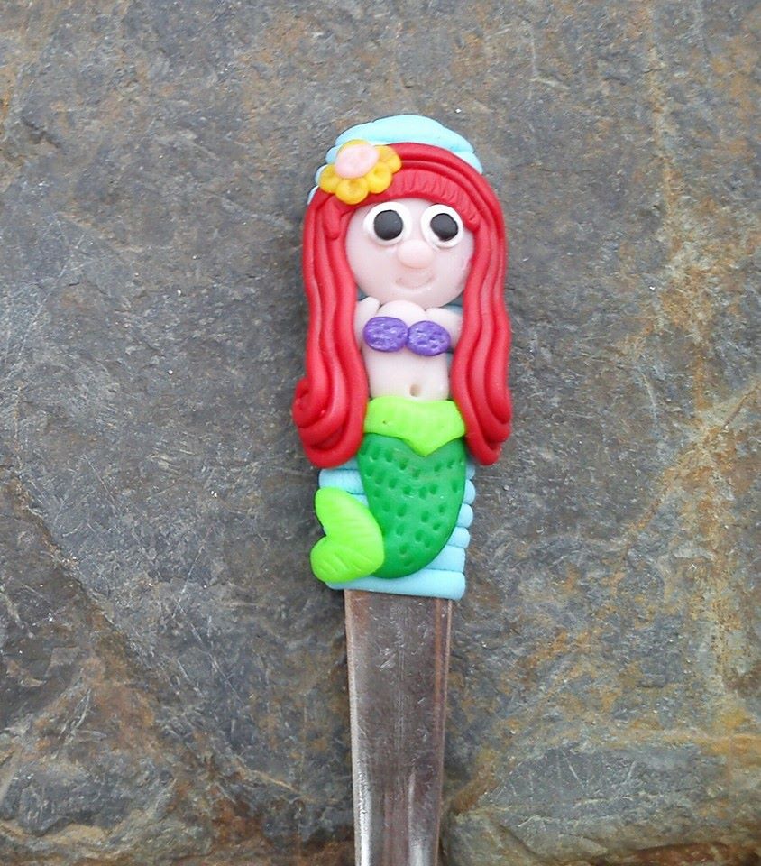 Čajová lžička - mořská panna