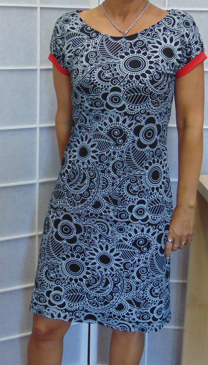 Šaty omalovánka S - XXXL