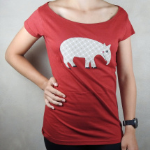 Dámské tričko s tapírem