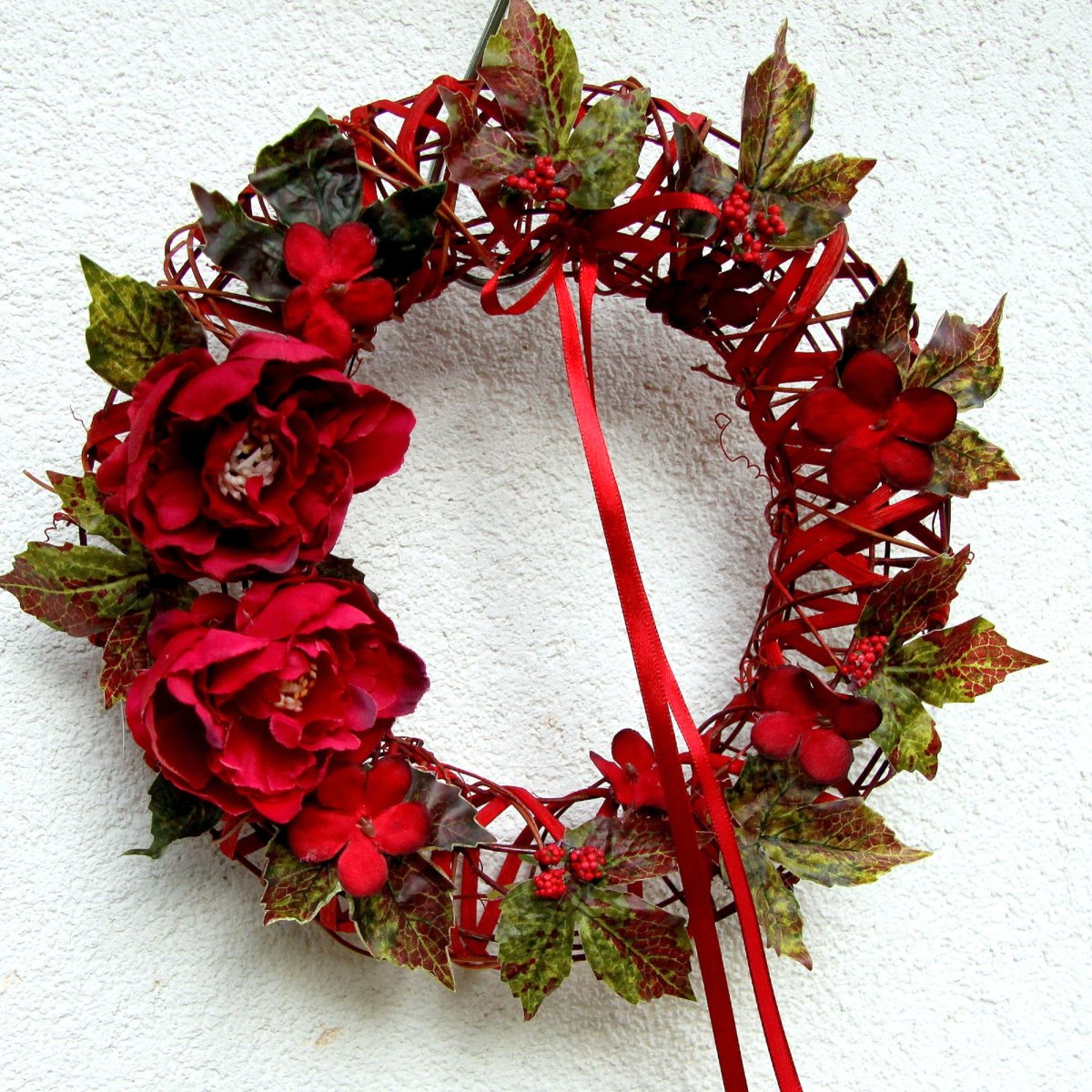 Zamilovaná_věnec na dveře