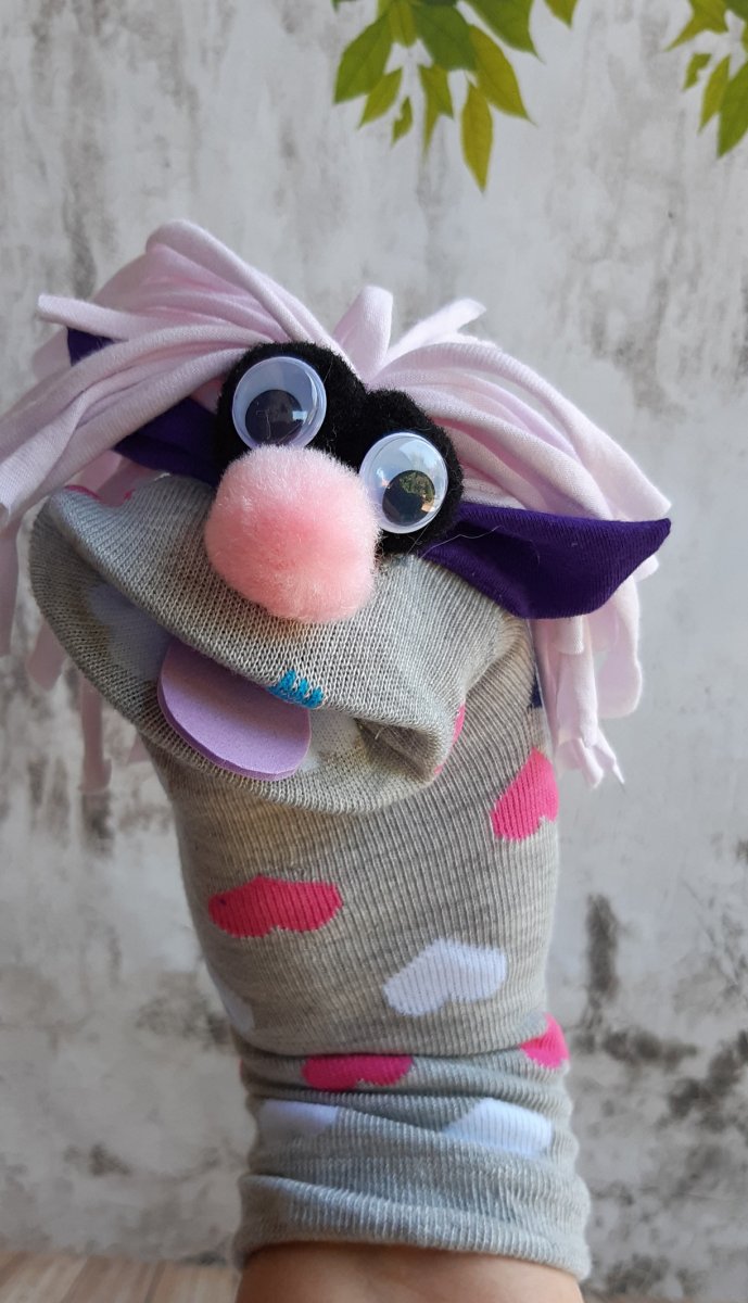 Maňásek ponožkáček . č.1850