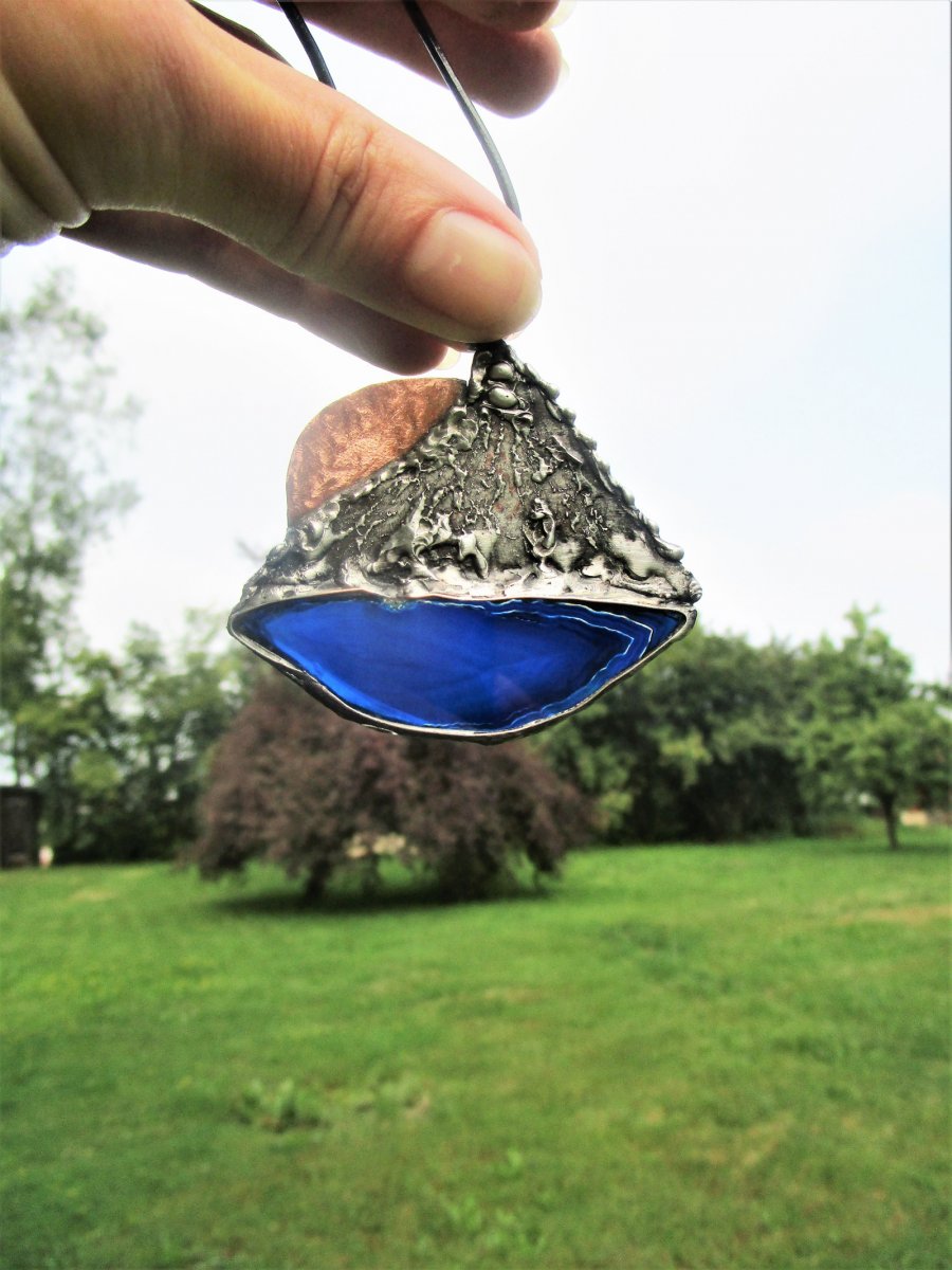 Náhrdelník "Jezero"