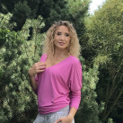 Růžová netopýří tunika