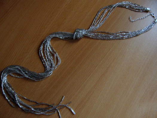 Silver rope