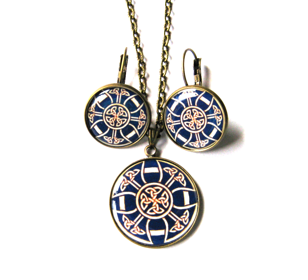 Keltský kříž v kruhu