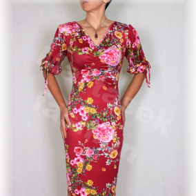 Šaty luxusní úplet vz.495