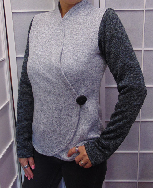 Svetřík zavinovací S - XXXL