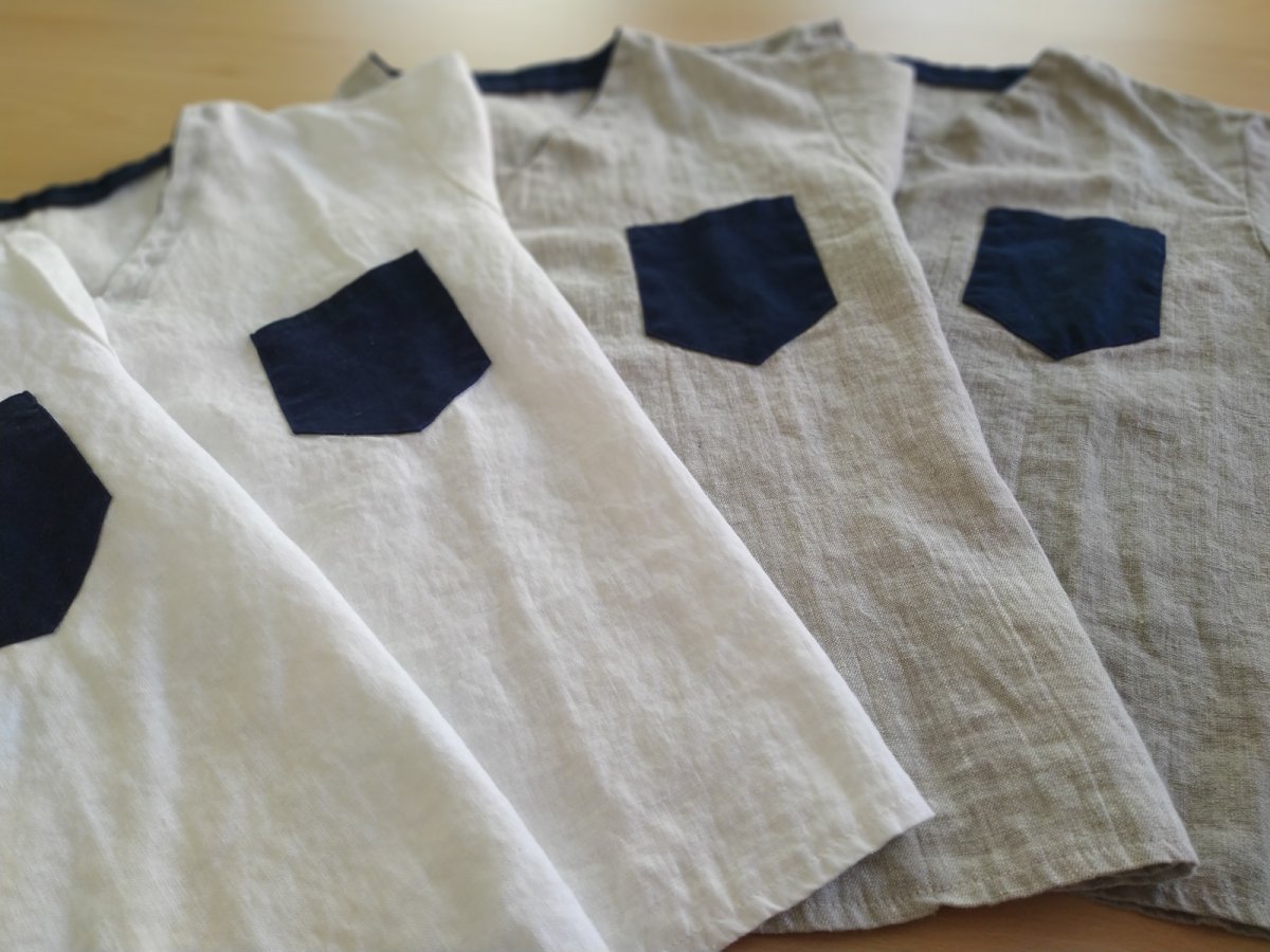 Tričko z čistého lnu