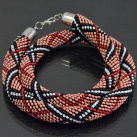 Háčkovaný náhrdelník/dutinka No. 10