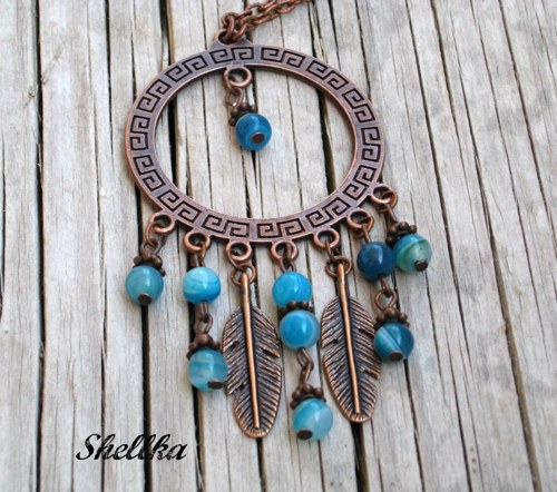 Náhrdelník s achátem