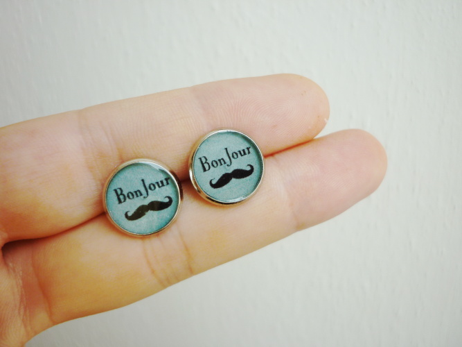 bon jour - náušnice
