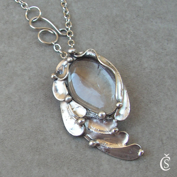 Andělské křídlo malé - Křišťál