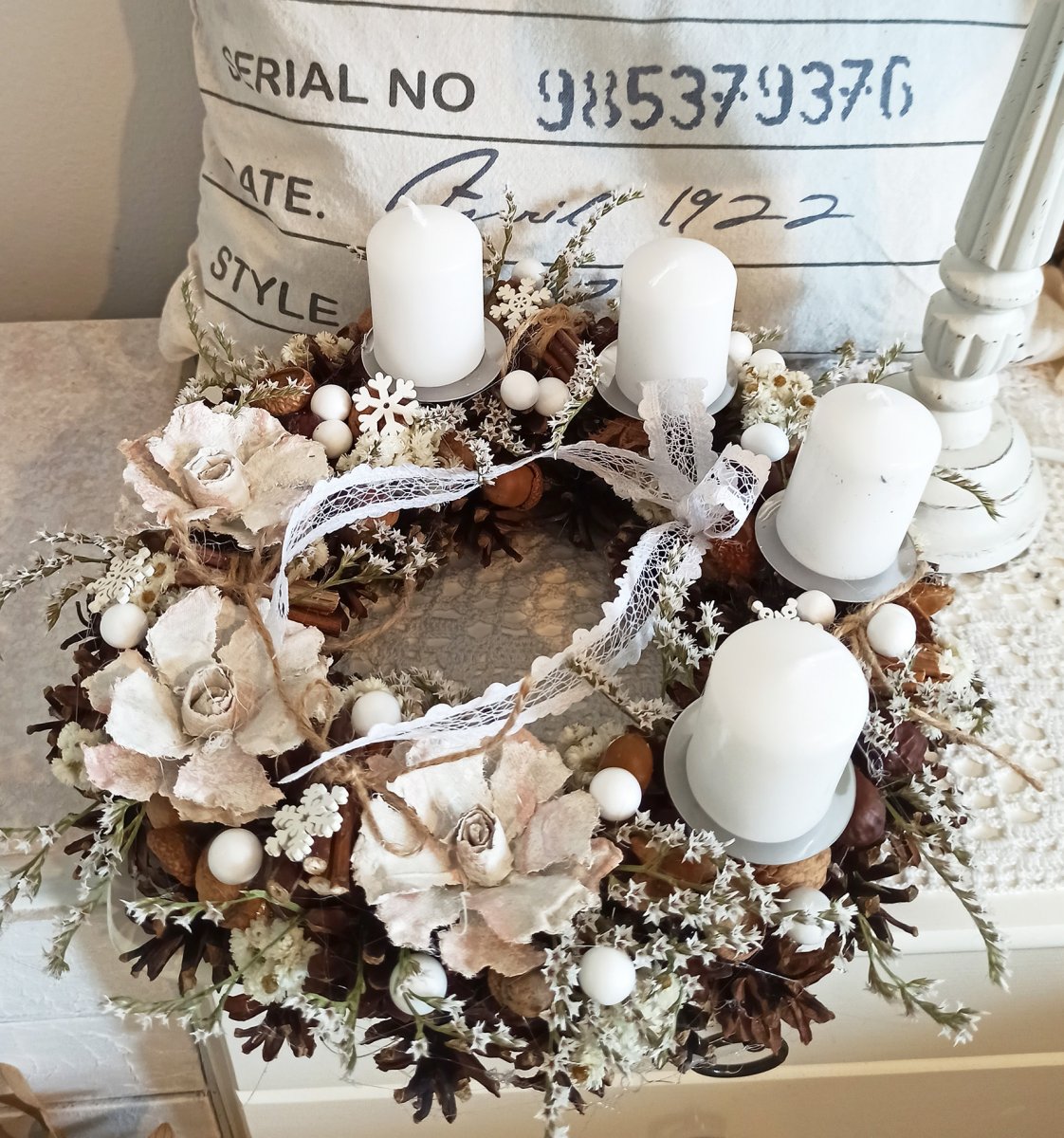 Za ledovou horou, zimní svícen