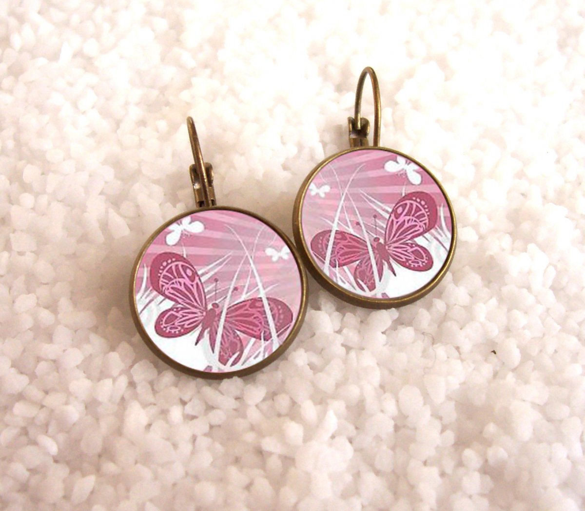 Náušnice z pryskyřice