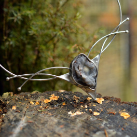 Náhrdelník - hadí achát