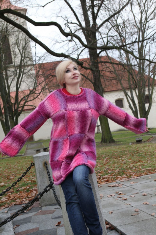 Originální BOHO svetr "Andrea"