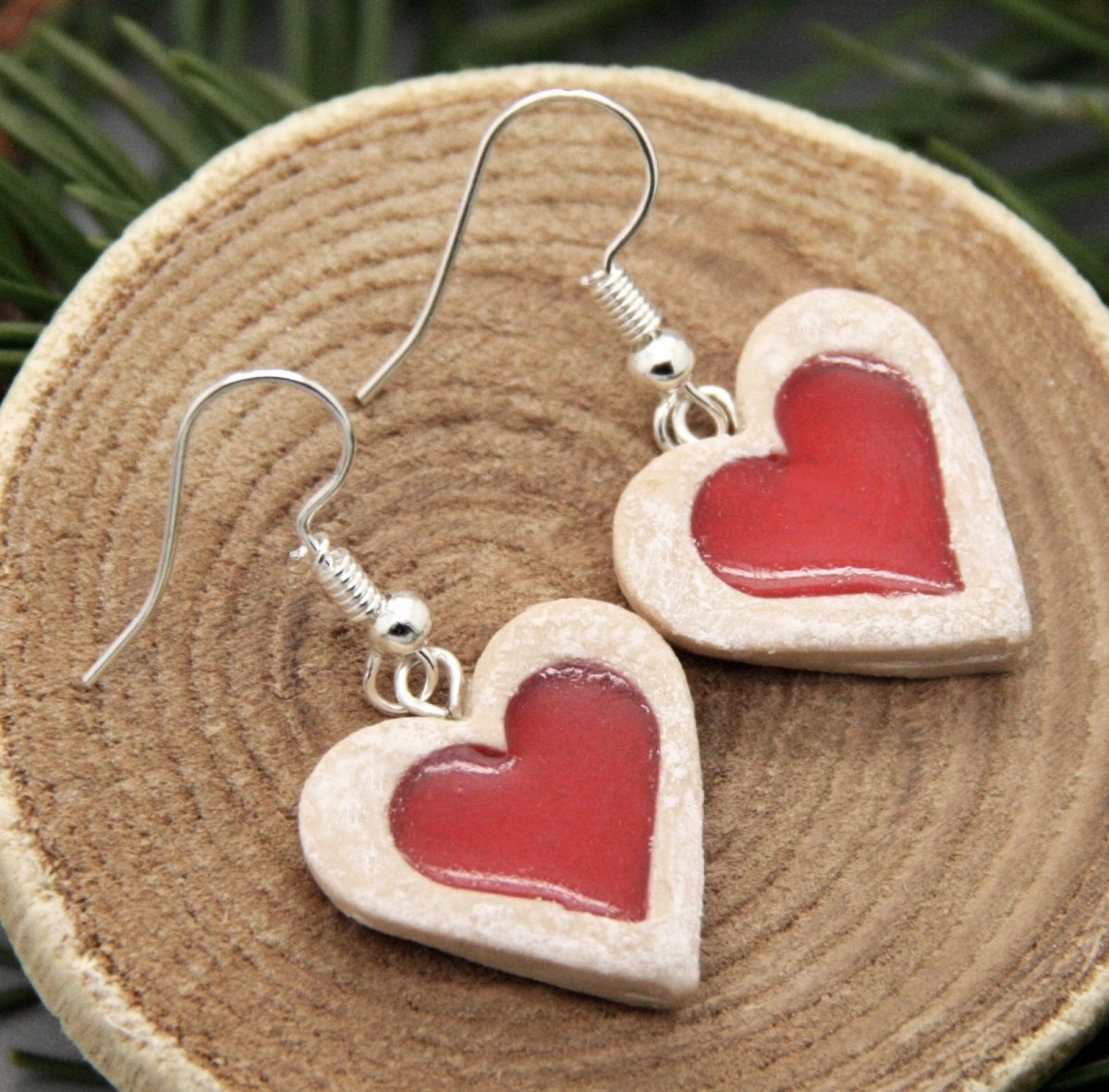 linecké  .. linecká srdíčka  2 cm