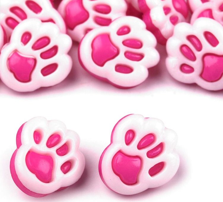 Plastové knoflíky - 4 kusy