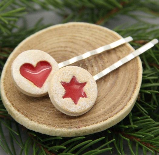 linecké  .. sada 2 sponek