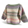 Ručně pletený svetr Duha - XS/S