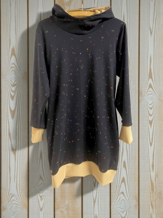 Dámská dlouhá mikina - S/M,M/L