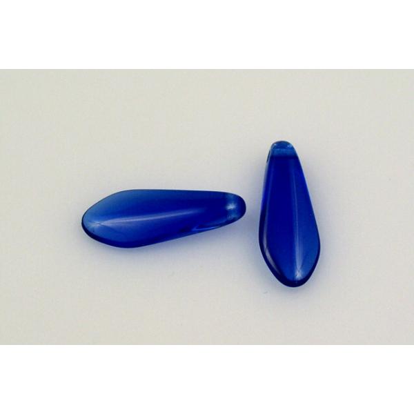 Mačkané korálky - jazýčky 6x16mm - 10 ks