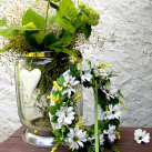 Slečna Daisy_věnec na dveře plný kopretin