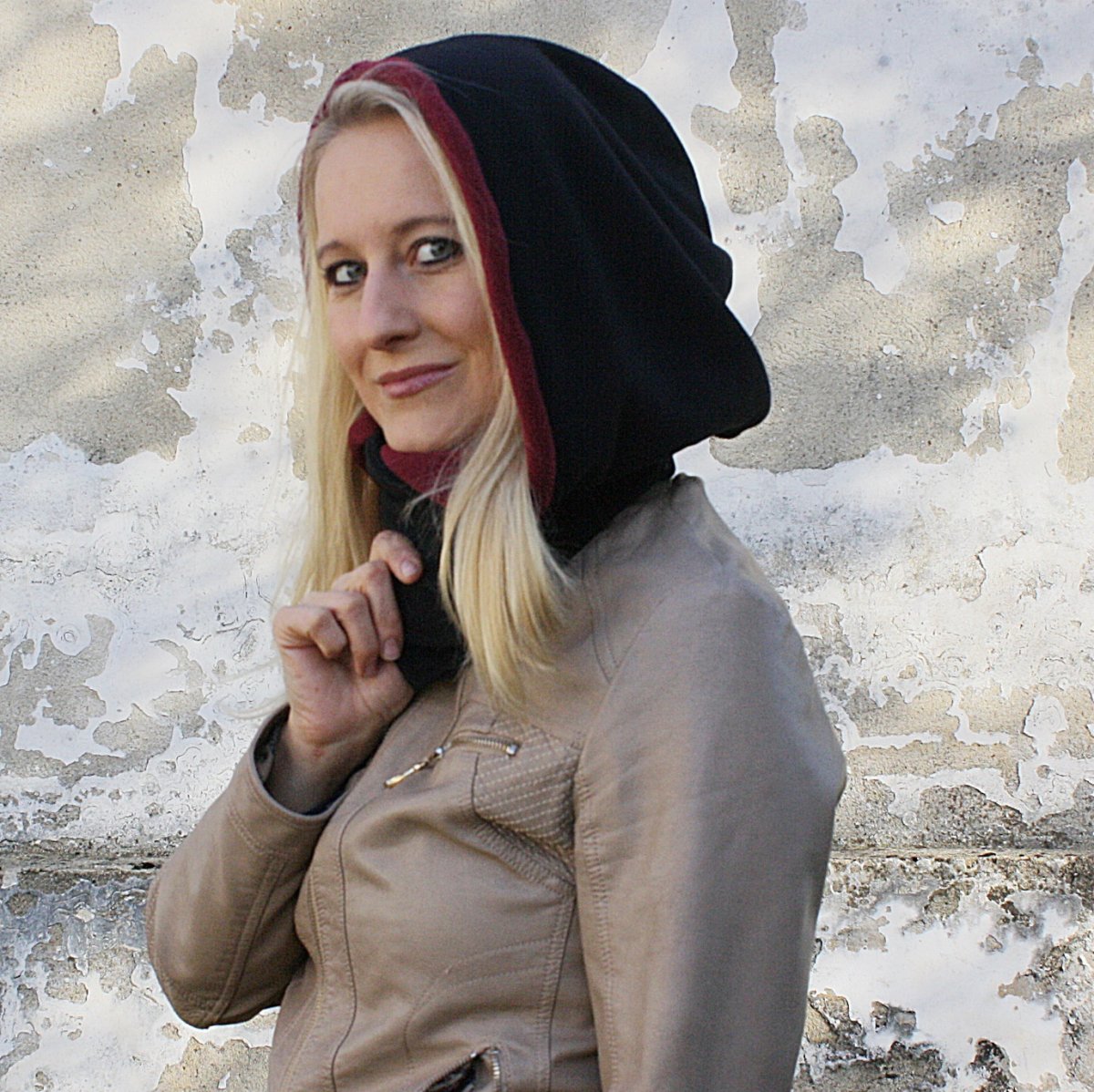 TOP KVALITA NÁKRČNÍK s kapucí  - DÁMSKÝ - BARVA NA PŘÁNÍ