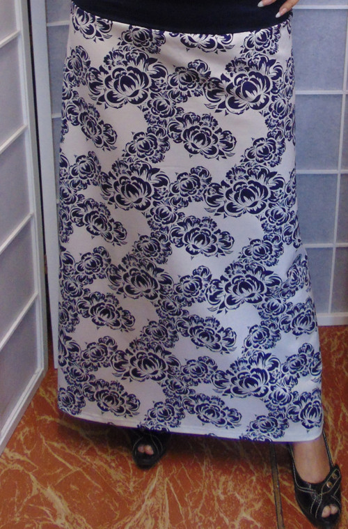 Dlouhá sukně pivoňky S - XXL