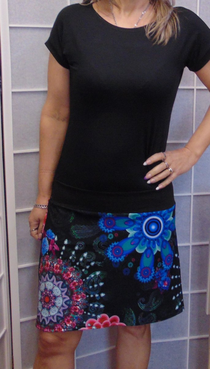 Šaty - mandaly (viskóza)