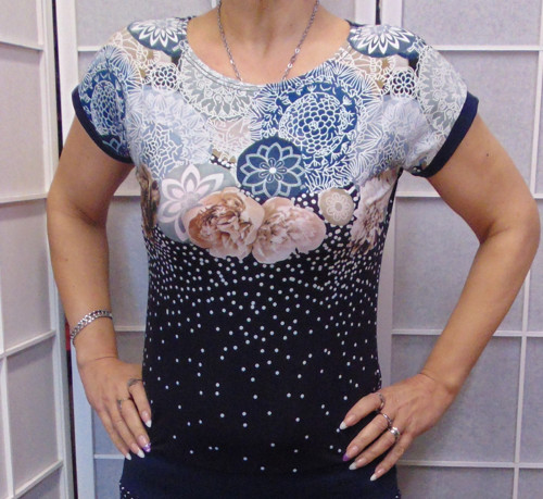 Tričko mandaly a puntíky XS - XXXL