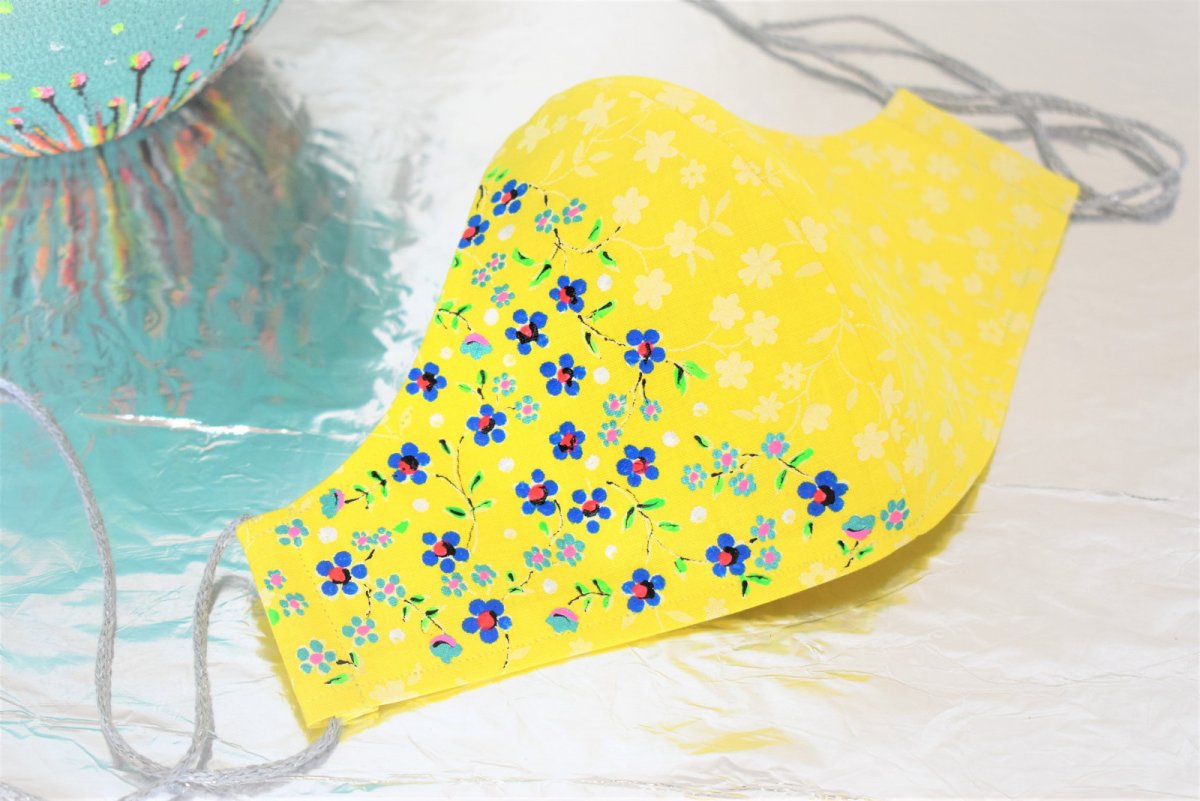 Rouška ručně malovaná 0068