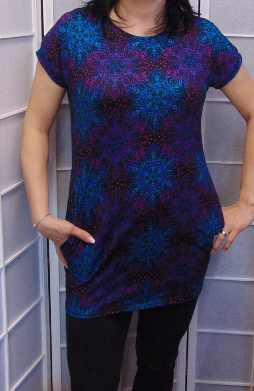 Tunika s kapsami - mandaly (bavlna)