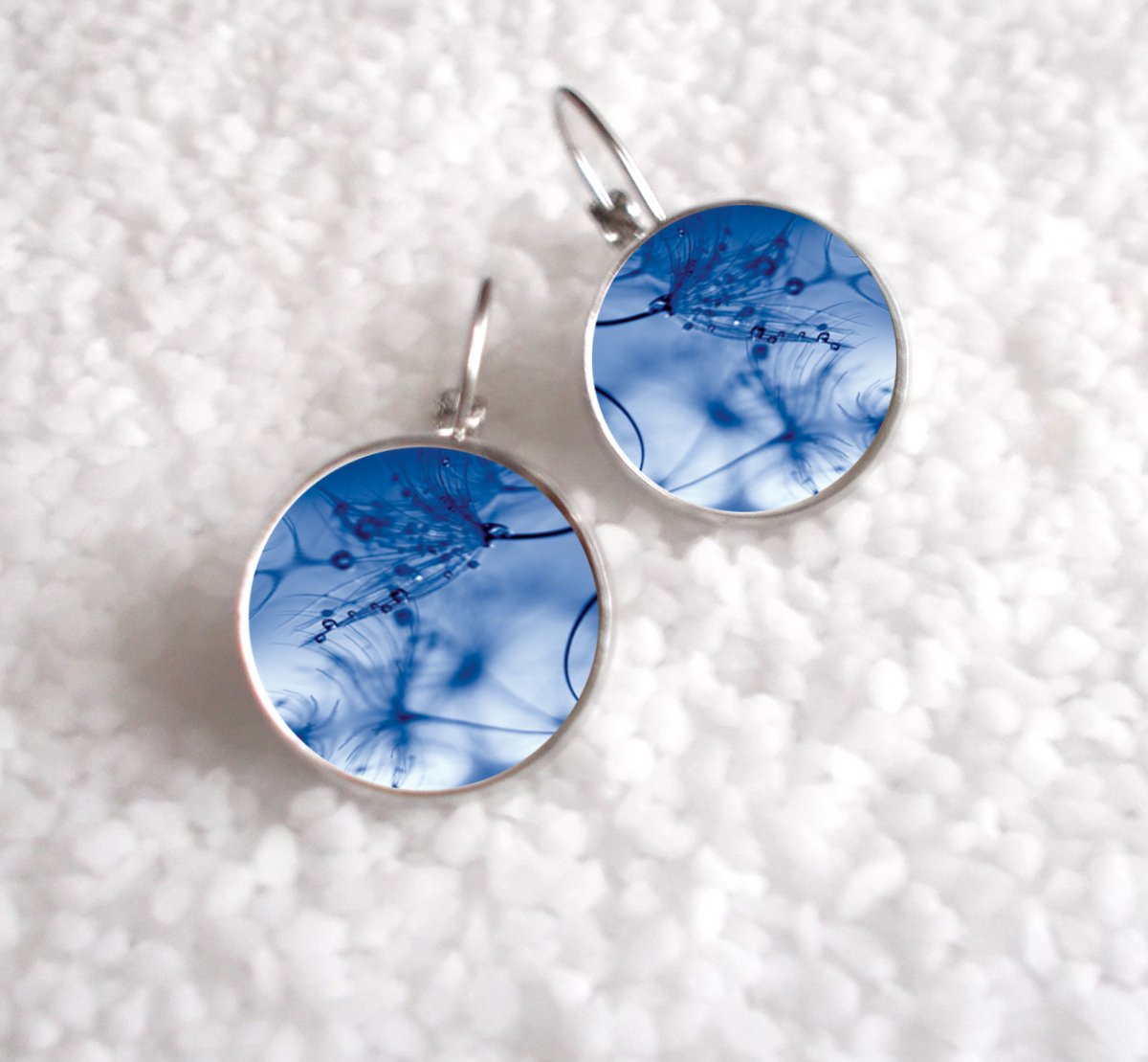 Náušnice z pryskyřice