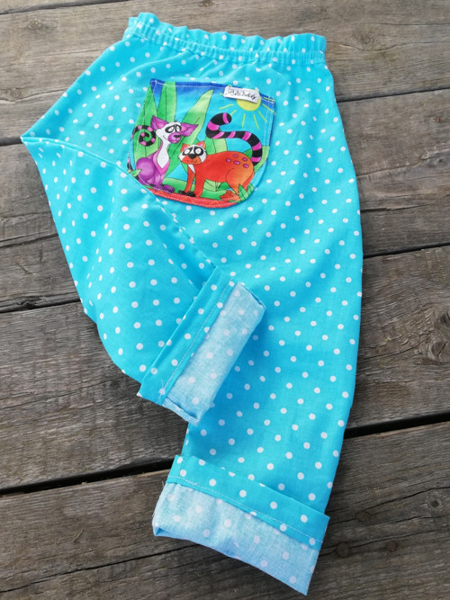 Dětské letní kalhoty-turky