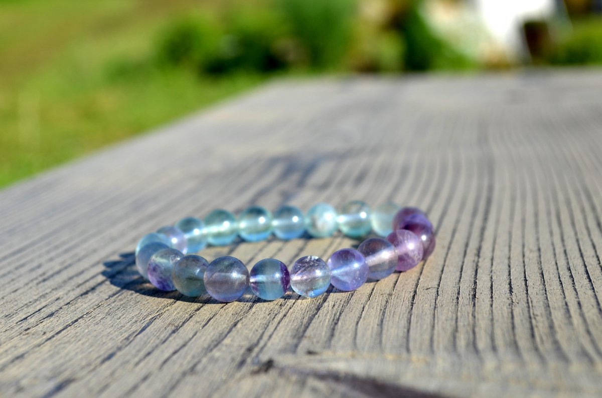  Ochranný náramek - Fluoritové snění...