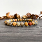 Minerální náramek - bláznivý achát