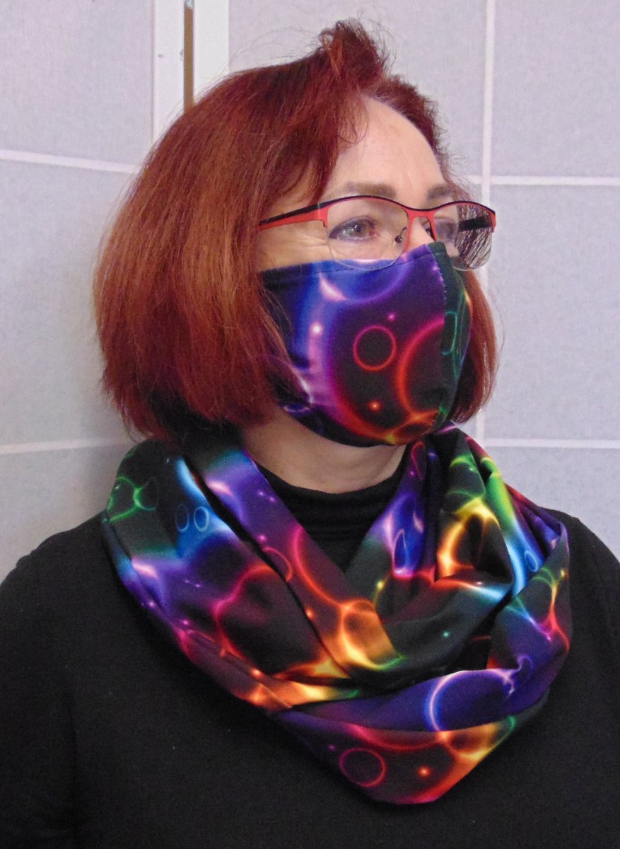 Sada - rouška + nákrčník