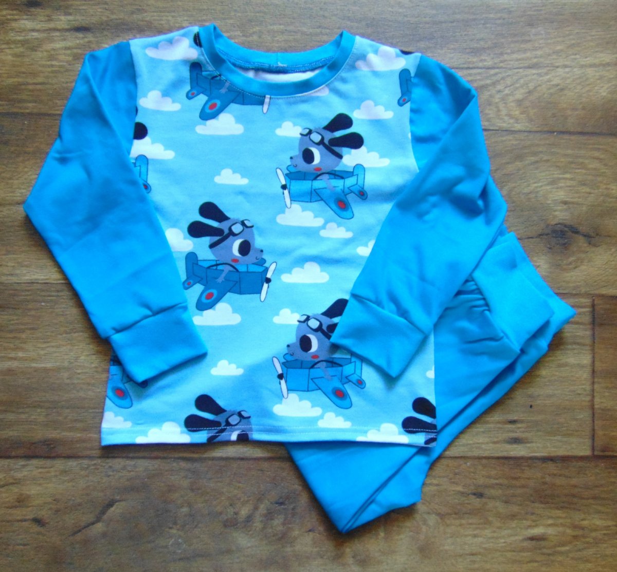 Dětské pyžamo - piloti (bavlna)